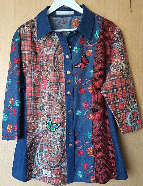 Eine bunte Bluse – A Colourful&nbsp;Blouse