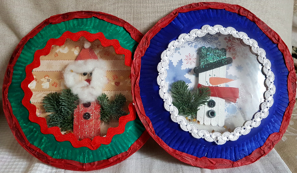 Zwei Schüttelboxen für Kinder – Two Snow“globes“ for&nbsp;Children