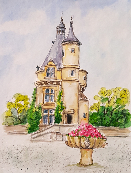 Chenonceau: der alte Turm – Chenonceau Castle: The Old&nbsp;Tower