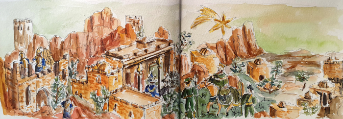 Krippe im Botanischen Garten – Christmas Crib in the Botanic&nbsp;Garden